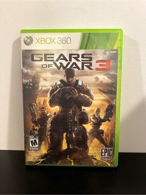 Gears of War 3 (Microsoft Xbox 360, 2011) Complete CIB - TESTED & Working